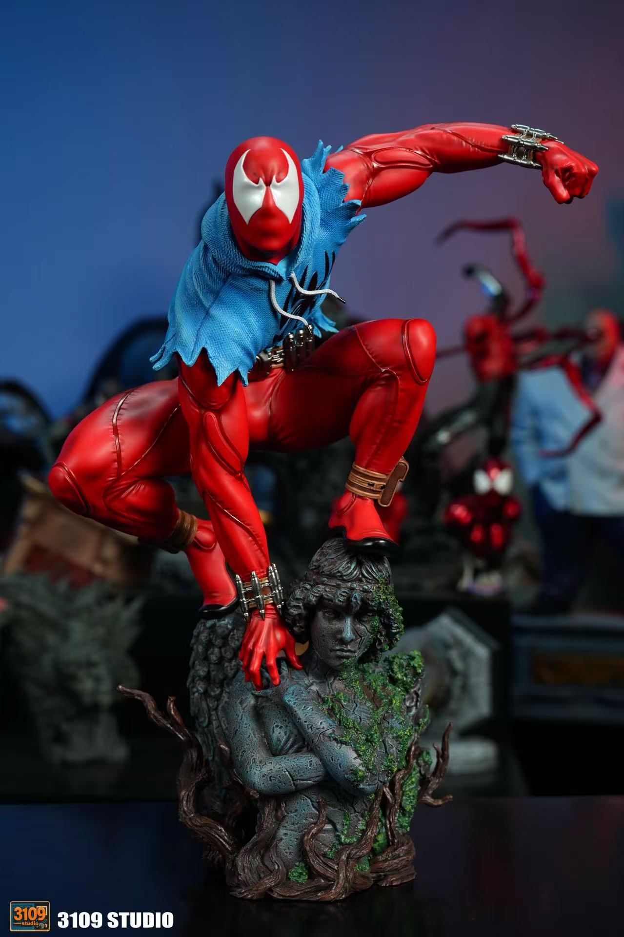 Black Estatuilla Marvel | Scarlet Spider | 3109 Studio | Tienda Anime | Tico Ofertas
