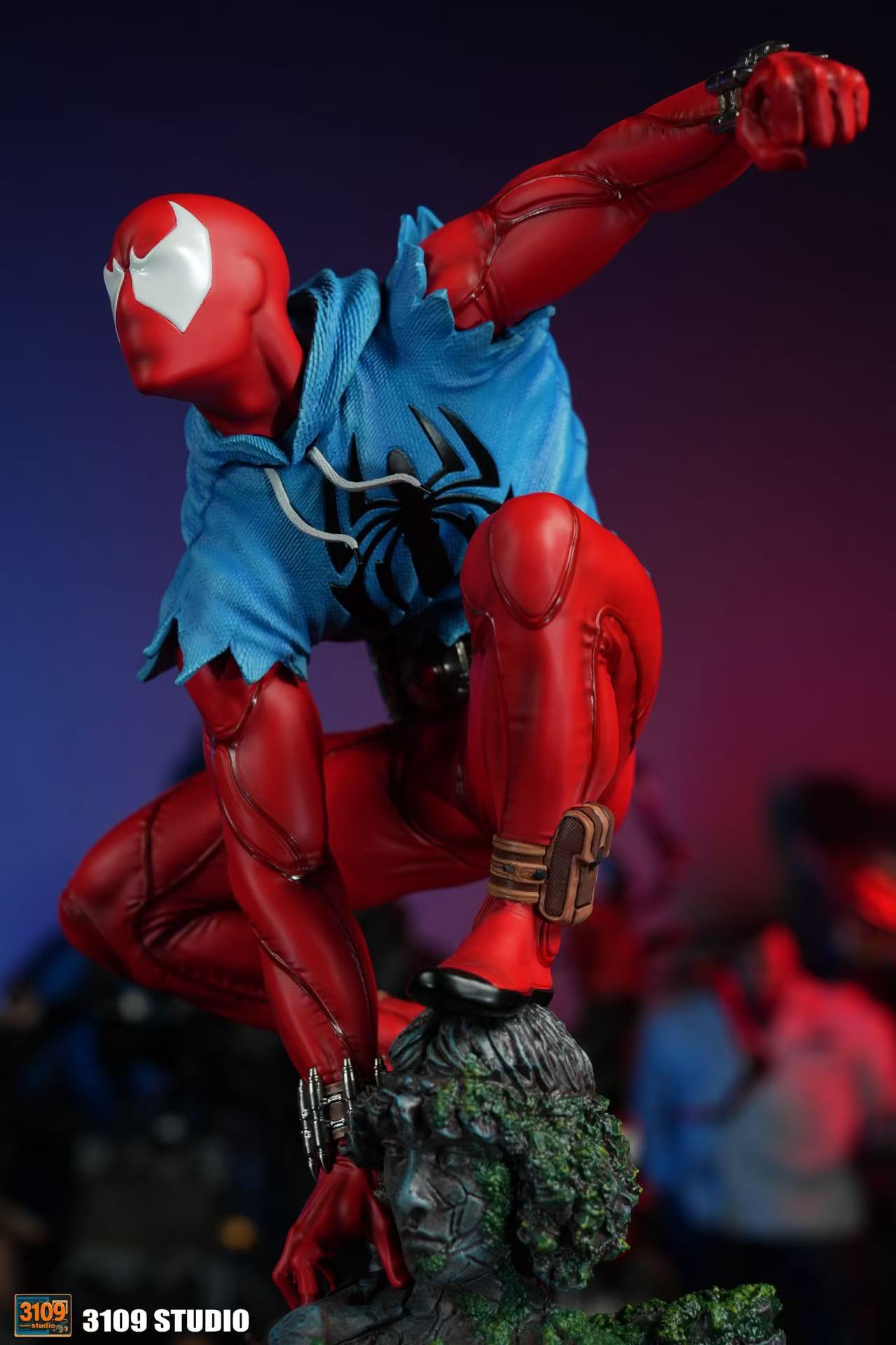 Black Estatuilla Marvel | Scarlet Spider | 3109 Studio | Tienda Anime | Tico Ofertas