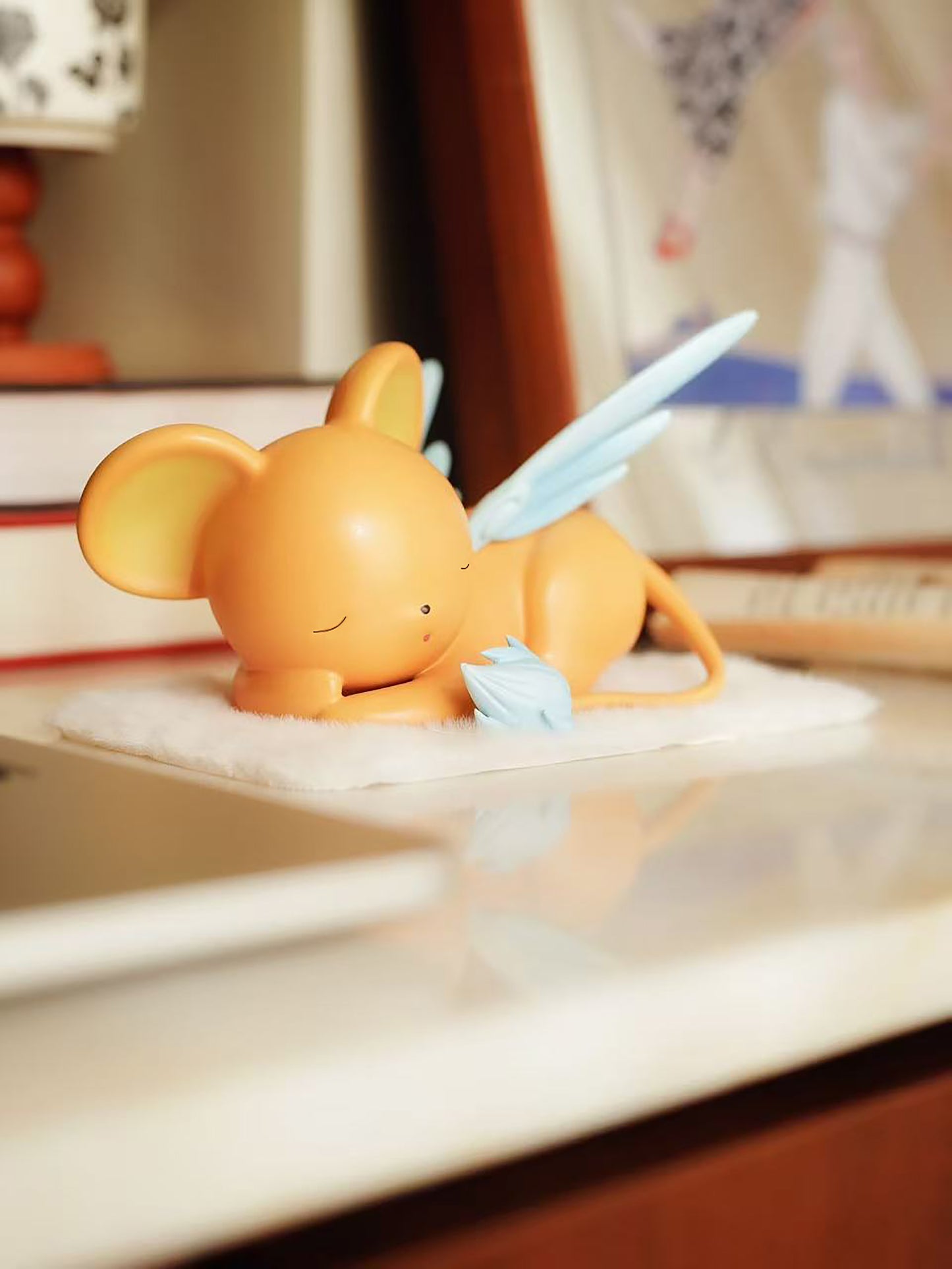 Antique White Estatuilla Cardcaptor Sakura | Kero (Cerberus) | Q Meng Studio | Tienda Anime | Tico Ofertas