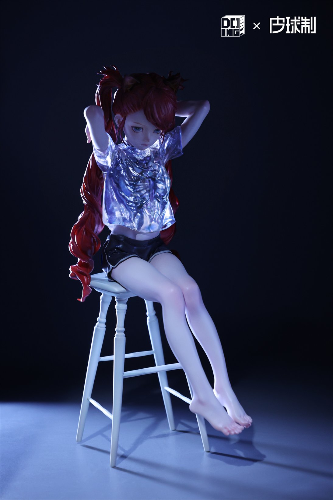 Black Estatuilla X-ray FeiFei | WeArtDoing Studio | Tienda Anime | Tico Ofertas