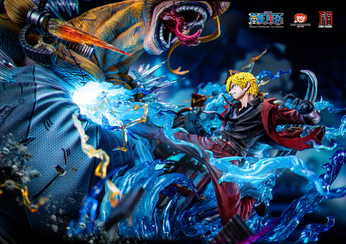 Black Estatuilla One Piece | Vinsmoke Sanji | JIMEI PALACE Studio | Tienda Anime | Tico Ofertas