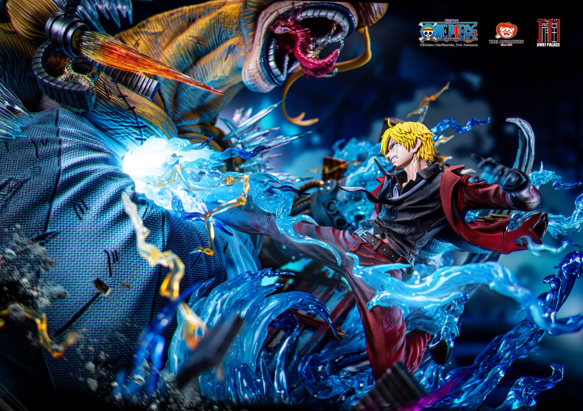 Black Estatuilla One Piece | Vinsmoke Sanji | JIMEI PALACE Studio | Tienda Anime | Tico Ofertas