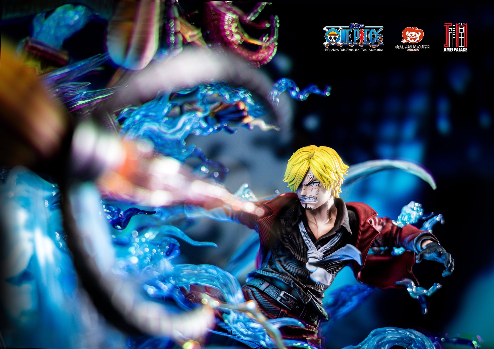 Black Estatuilla One Piece | Vinsmoke Sanji | JIMEI PALACE Studio | Tienda Anime | Tico Ofertas
