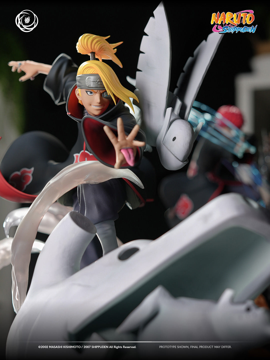 Dark Slate Gray Estatuilla  Naruto Shippuden | Deidara - Ikigai 1/6 | Tsume Studio (Licenciado) | Tico Ofertas