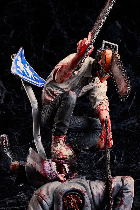 Dark Gray Estatuilla Chainsaw Man | Denji / Chainsaw Demon | MAPPA x A DIMENSION | Versión Takayuki Takeya | Tico Ofertas