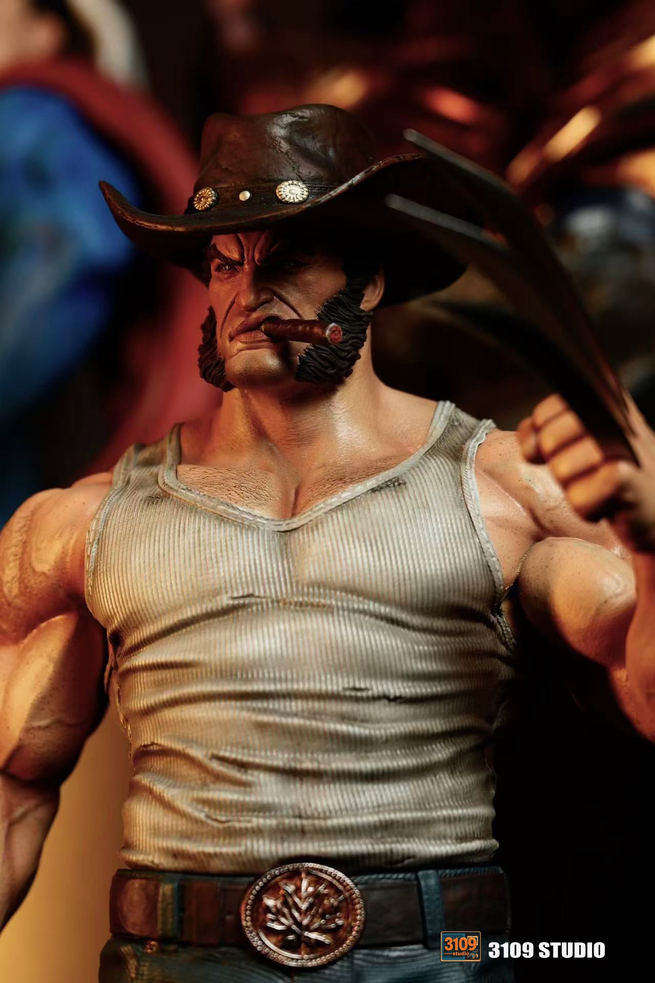 Rosy Brown Estatuilla Marvel | Wolverine | 3109 Studio | Tienda Anime | Tico Ofertas