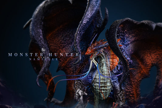 Black Estatuilla Monster Hunter | Namielle | S6 Studio | Tienda Anime| Tico Ofertas