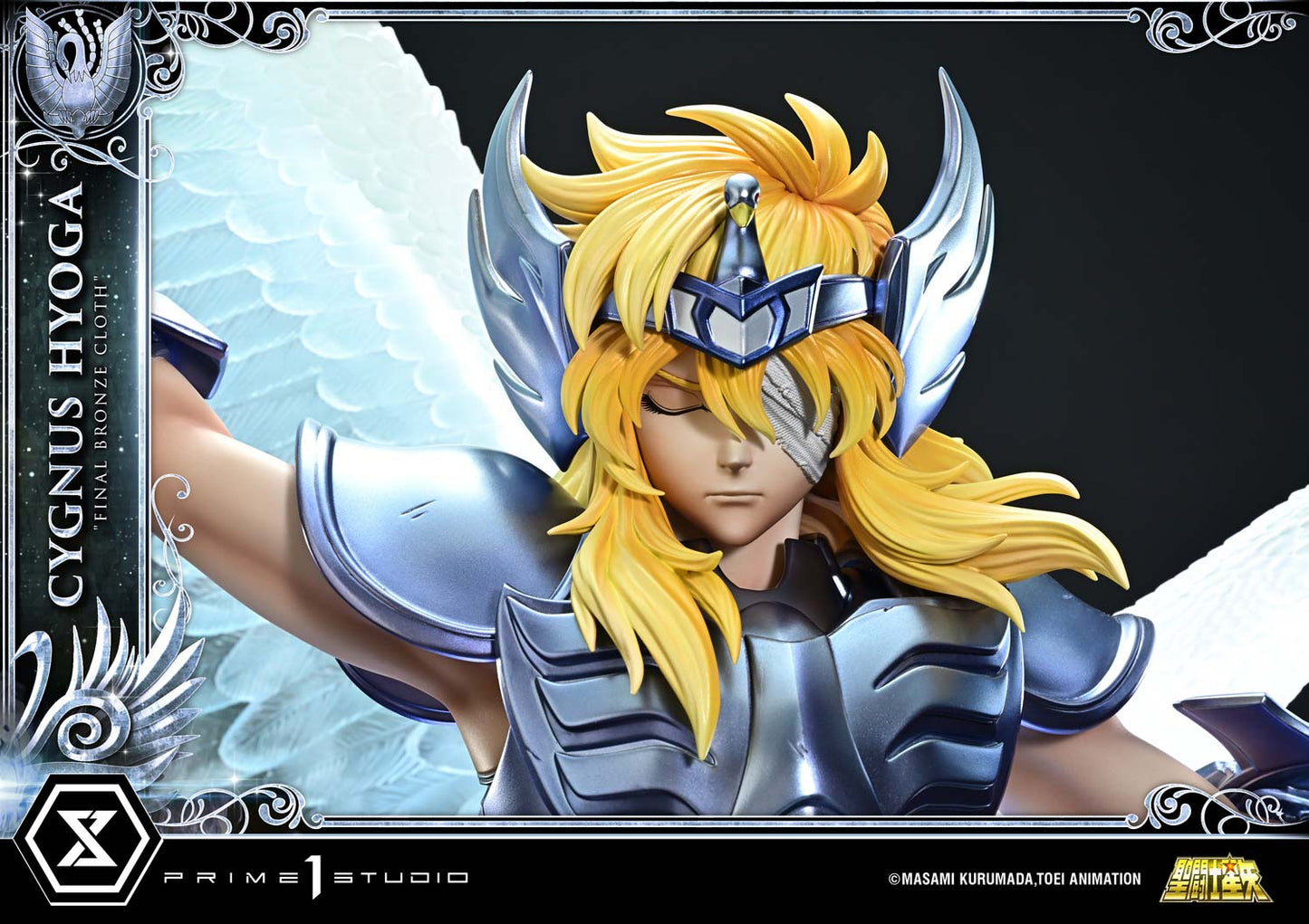 Light Gray Estatuilla  Saint Seiya | Hyoga “Final Bronze Cloth” | Prime 1 Studio | Escala 1/4 | Tico Ofertas