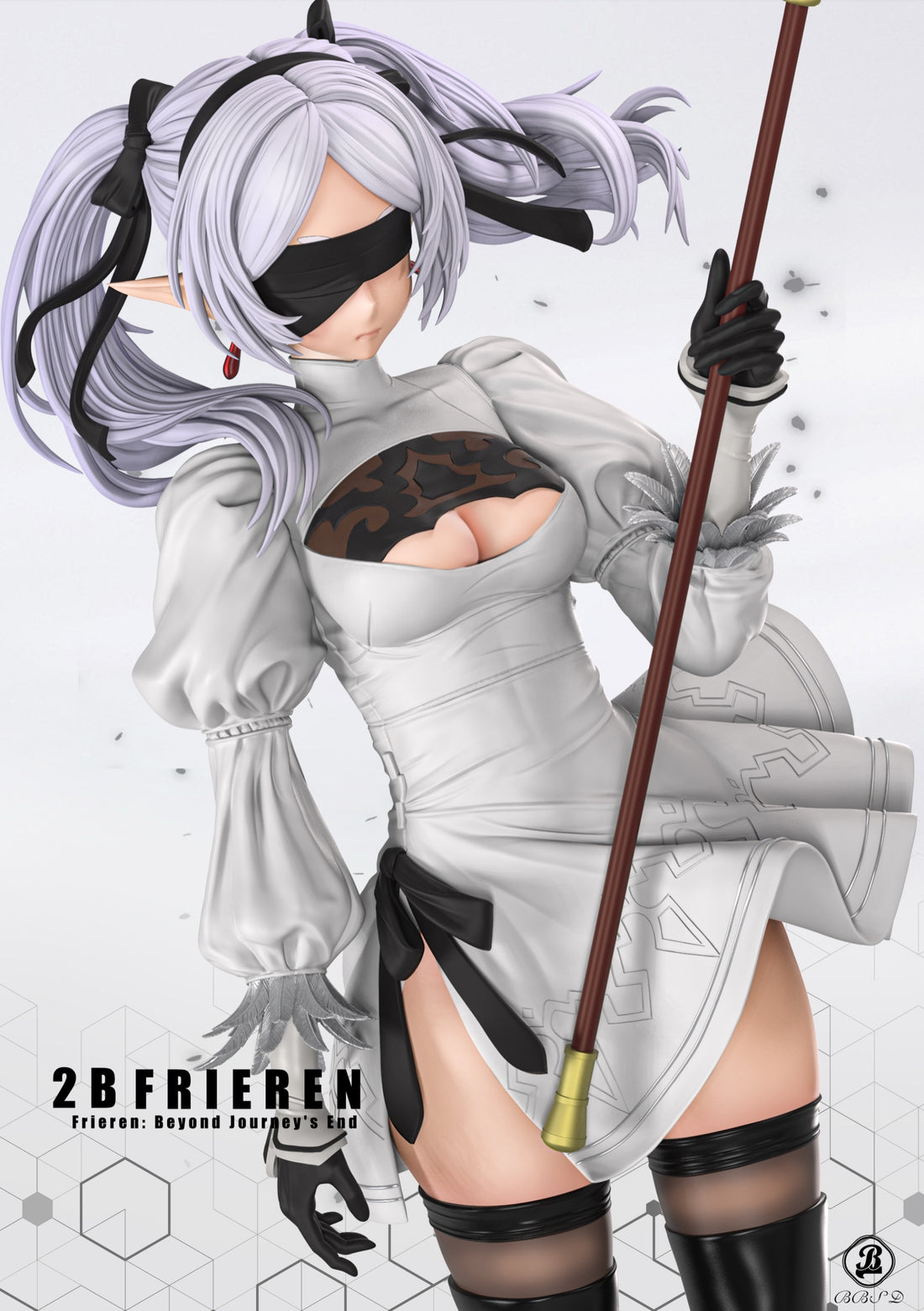 Estatuilla Frieren: Beyond Journey’s End | 2B Frieren | BBSD Studio | Tico Ofertas