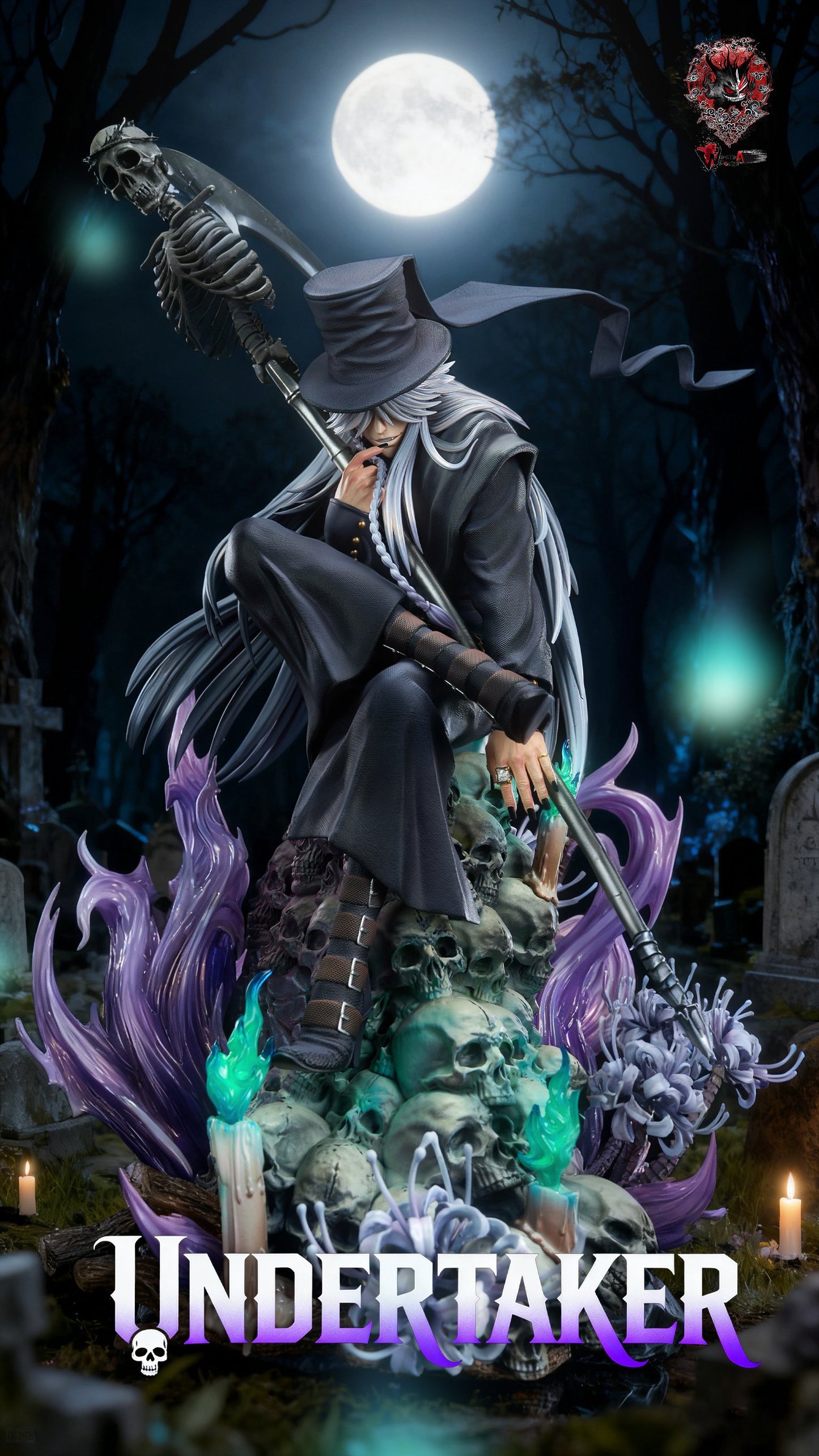 Black Figura Black Butler | Undertaker | Weare A Design Studio | Tienda Anime | Tico Ofertas
