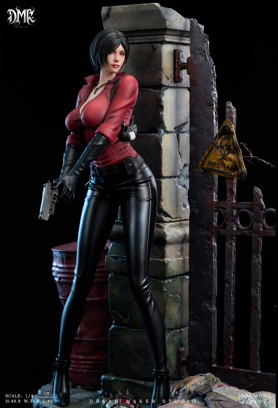 Estatuilla Resident Evil | Ada Wong 1/4 Statue | Dream Maker Studio | Tico Ofertas