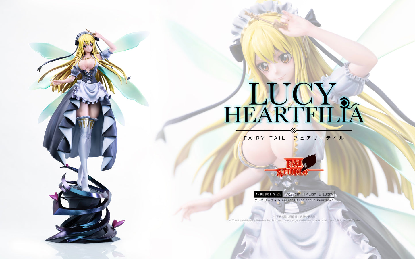 Antique White Estatuilla Fairy Tail | Lucy Heartfilia | FAI Studio | Tienda Anime | Tico Ofertas