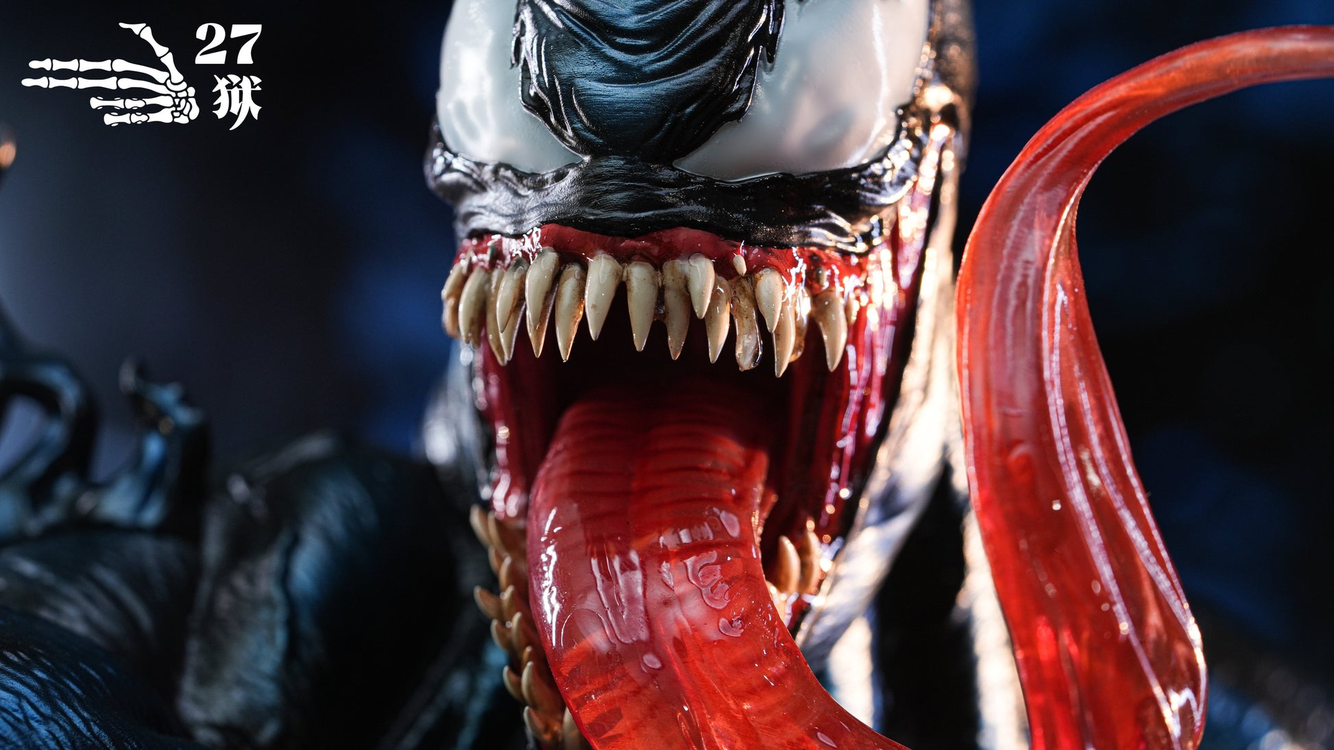 Rosy Brown Estatuilla Marvel | Venom Bust | 27abyss Studio | Tico Ofertas