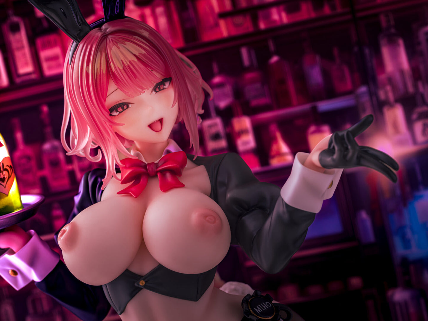 Pale Violet Red Estatuilla Miho Tsujinaka Reverse Bunny Ver. | Rocket Boy x Danimaru | Tico Ofertas
