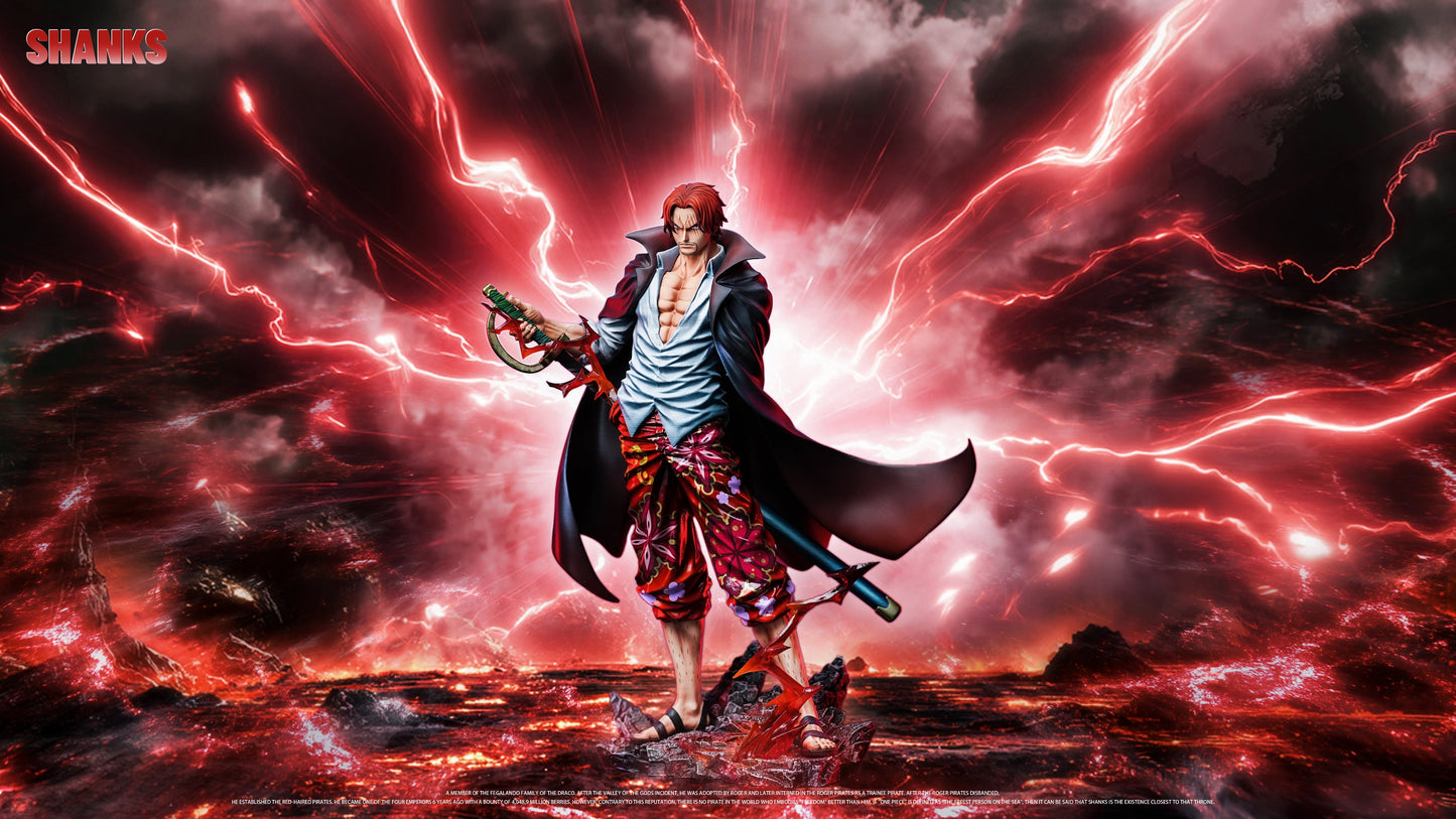 Black Estatuilla One Piece | Shanks | HX Studio X SY Studio | Versión Clásica | Tico Ofertas
