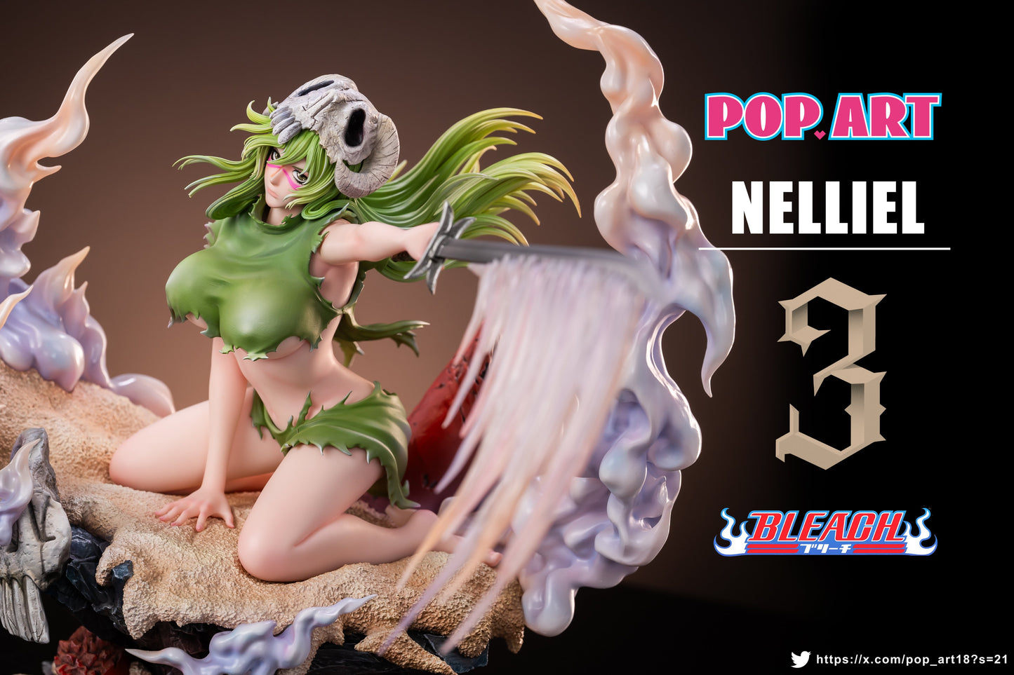Tan Estatuilla Bleach | Nelliel Tu Odelschwanck | POP.ART Studio | Versión A & B | Tico Ofertas