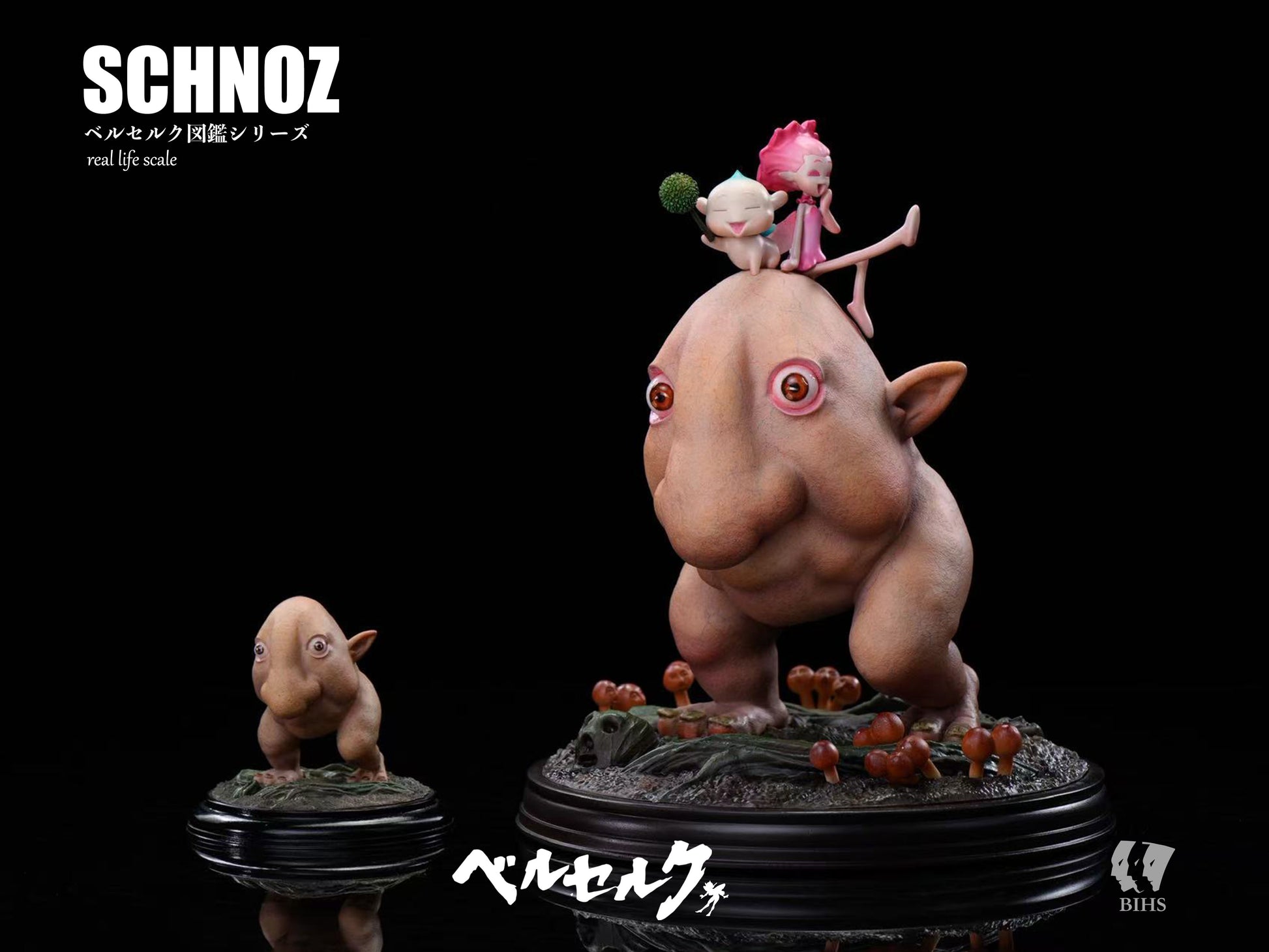 Black Estatuilla Berserk | Schnoz with Puck Ivalera | BIHS Studio | Tienda Anime | Tico Ofertas