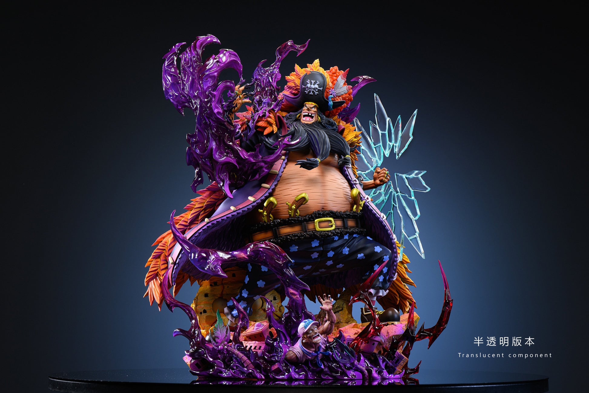 Black Estatuilla One Piece | Marshall D. Teach (Blackbeard) | SY Studio X LX Studio | Tienda Anime | Tico Ofertas