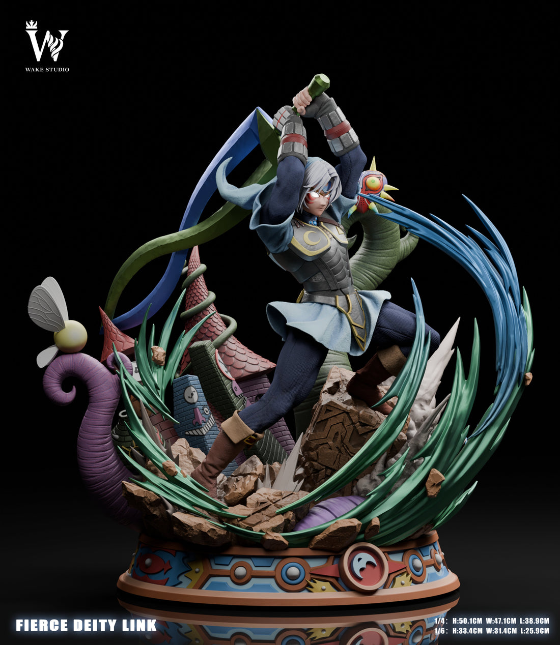 Estatuilla The Legend of Zelda | Fierce Deity Link | Wake Studio | Tienda Anime | Tico Ofertas