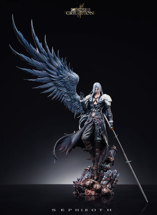 Black Estatuilla Final Fantasy | Sephiroth | Gifted Creation Studio | Tienda Anime| Tico Ofertas