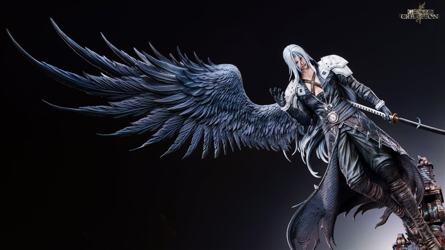 Black Estatuilla Final Fantasy | Sephiroth | Gifted Creation Studio | Tienda Anime| Tico Ofertas