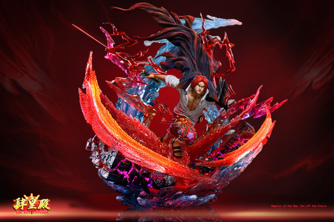 Estatuilla Shanks - Luz y Furia | SUPER HERO x The Sea Emperop Studio | One Piece | Tico Ofertas