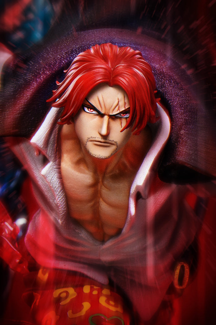 Estatuilla Shanks - Luz y Furia | SUPER HERO x The Sea Emperop Studio | One Piece | Tico Ofertas