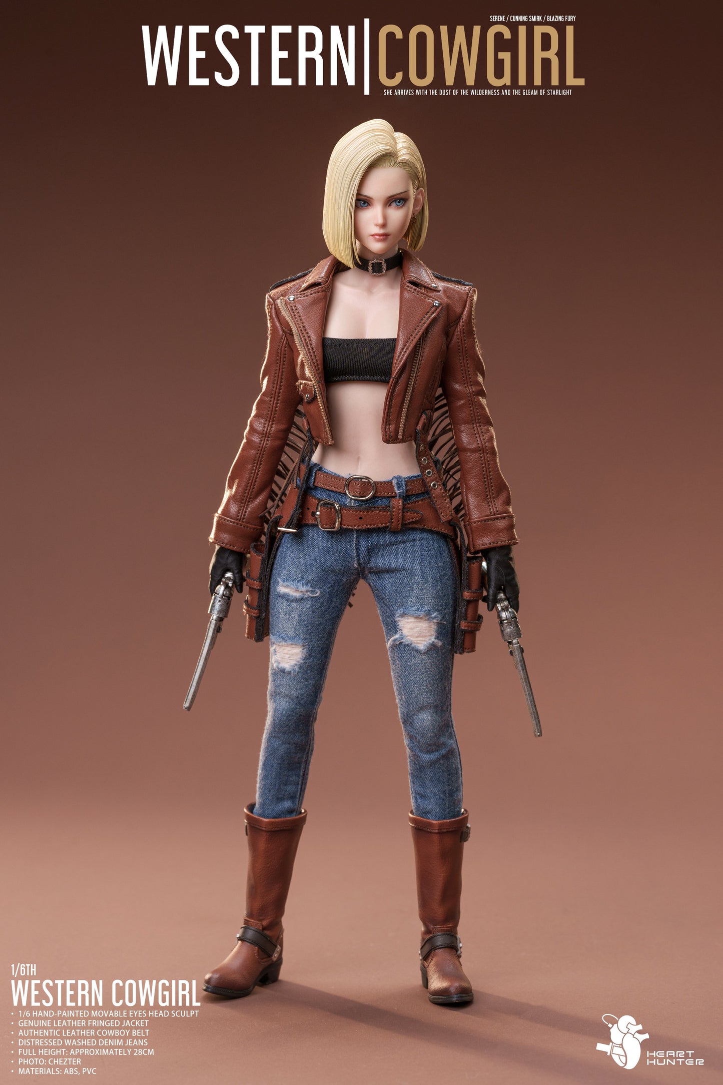 Dim Gray Estatuilla Dragon Ball | Android 18 1/6 Action Figure | HEART HUNTER Studio | Edición Coleccionista | Tico Ofertas