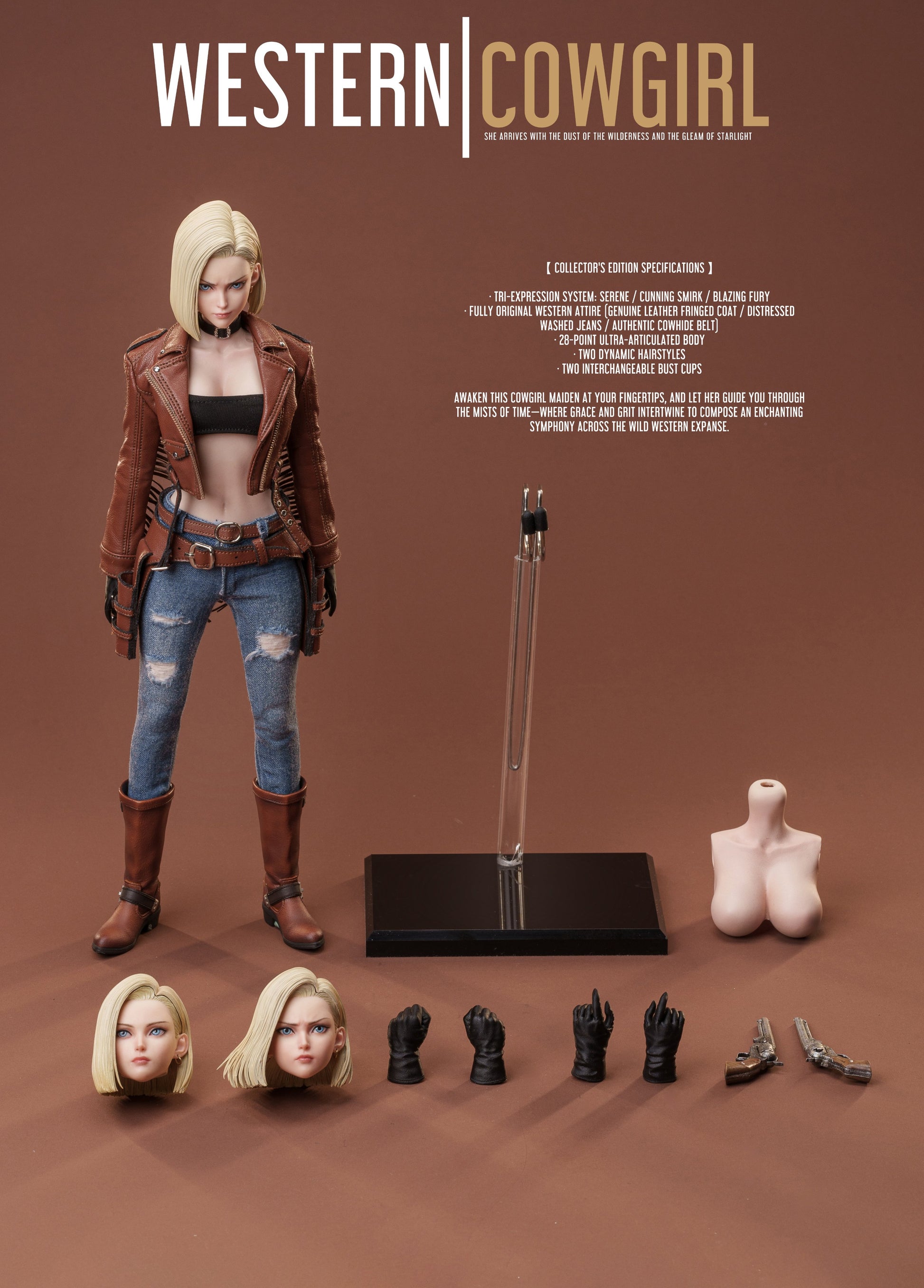 Sienna Estatuilla Dragon Ball | Android 18 1/6 Action Figure | HEART HUNTER Studio | Edición Coleccionista | Tico Ofertas