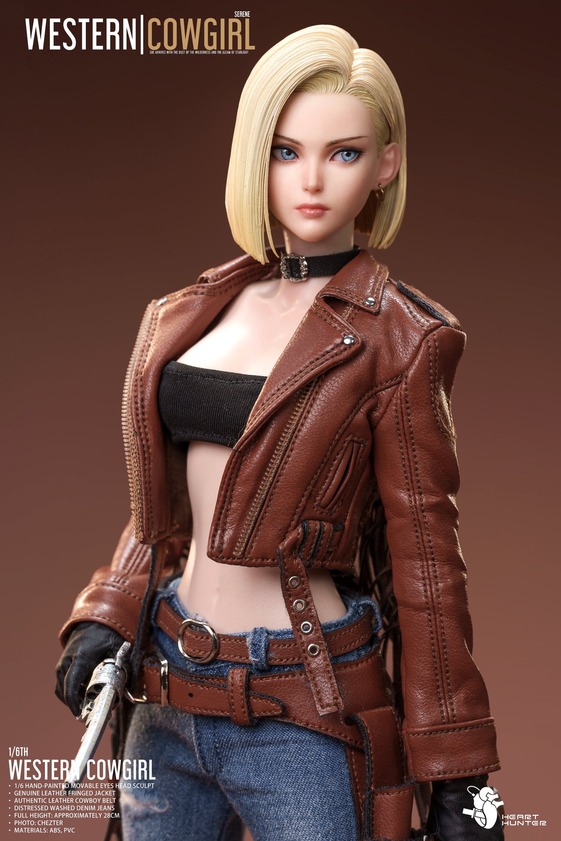 Dark Slate Gray Estatuilla Dragon Ball | Android 18 1/6 Action Figure | HEART HUNTER Studio | Edición Coleccionista | Tico Ofertas