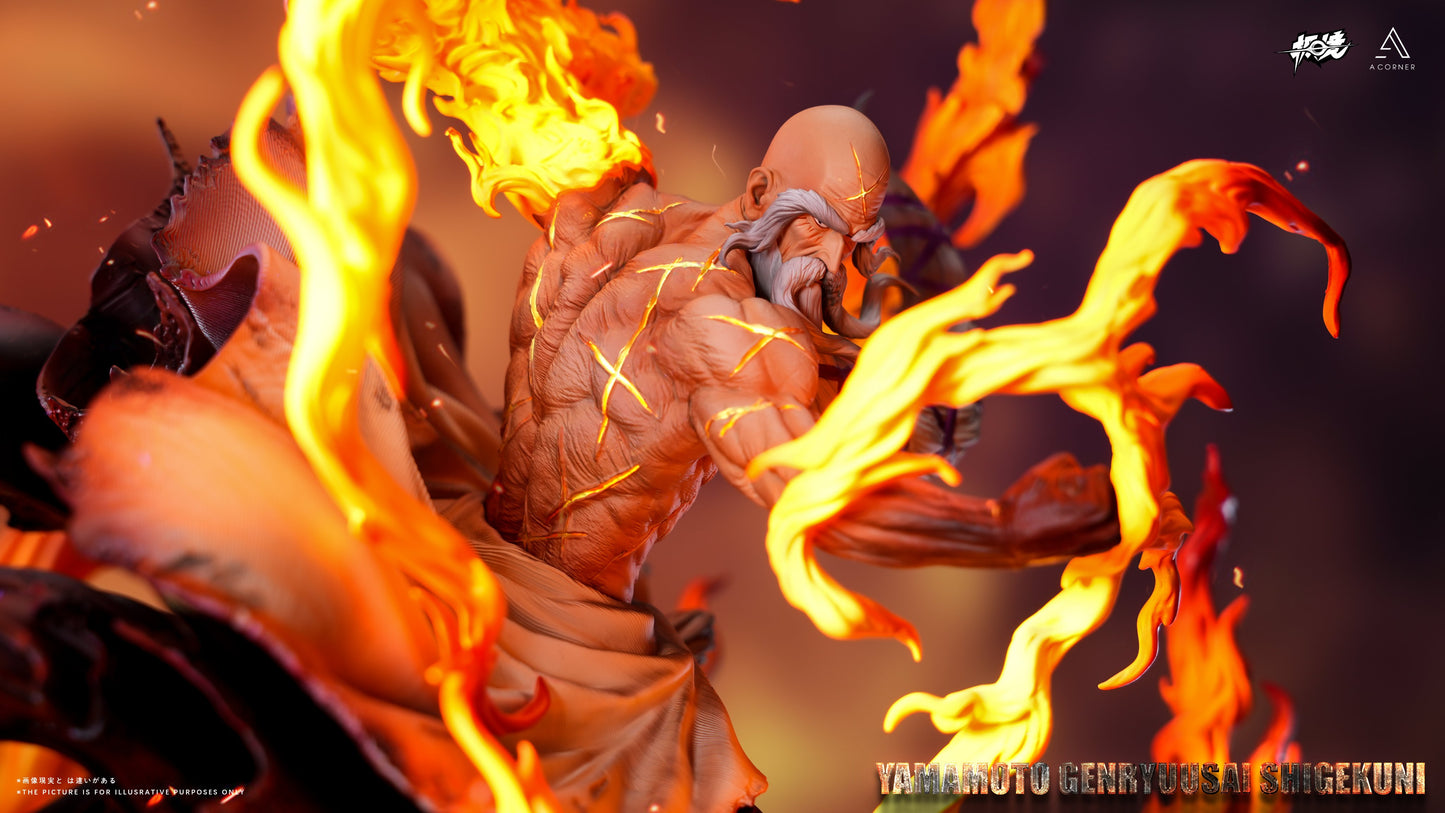 Black Estatuilla BLEACH | Genryūsai Shigekuni Yamamoto | A CORNER Studio × Ji Jing Studio | Tienda Anime | Tico Ofertas