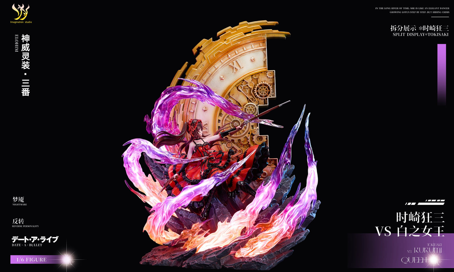 Estatuilla Date A Live | Tokisaki Kurumi vs Queen | Imagination Studio |Tienda Anime | Tico Ofertas