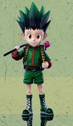 Dark Sea Green Estatuilla Hunter x Hunter | Gon Freecss | DC Studio | Tienda Anime | Tico Ofertas