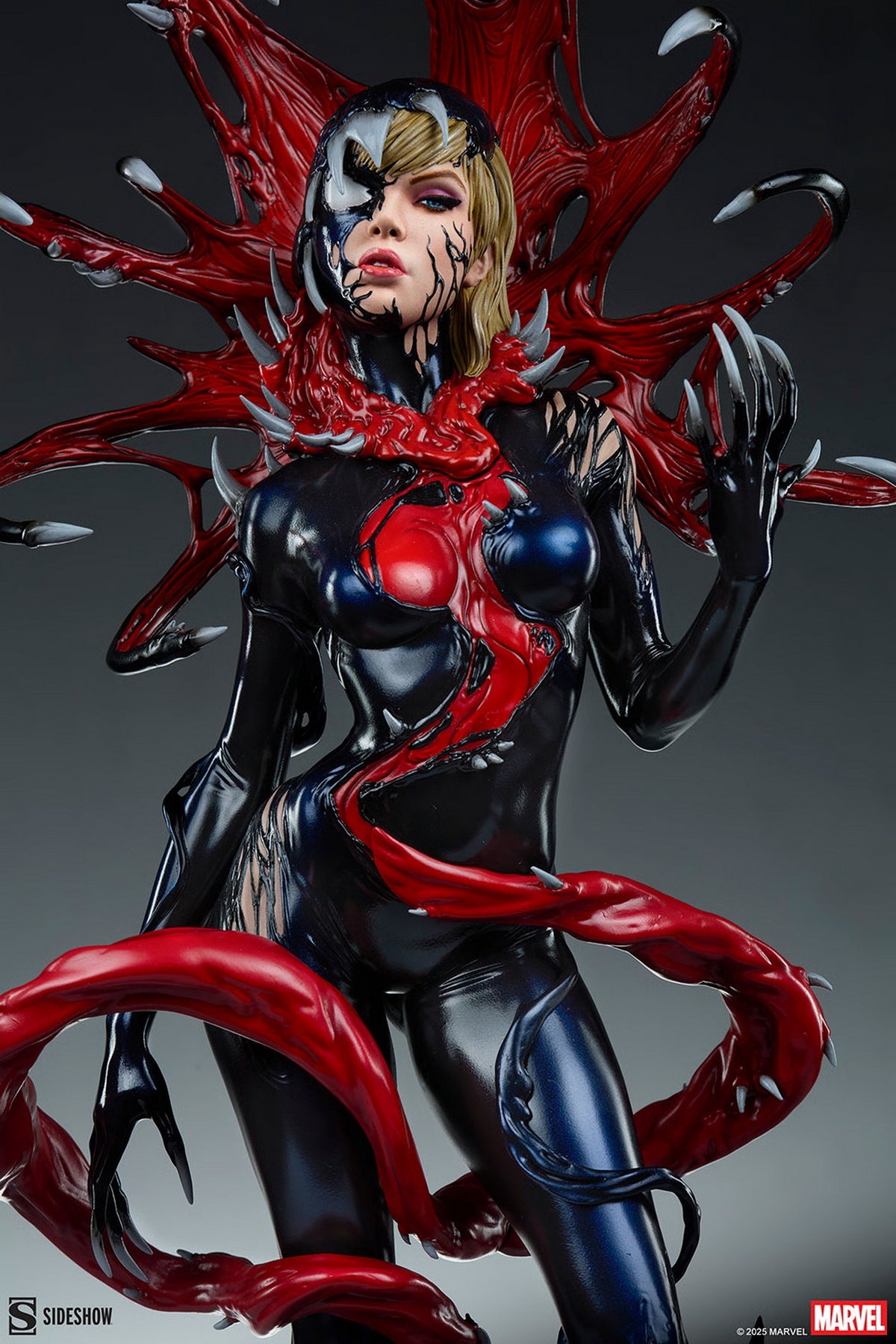 Dark Slate Gray Estatuilla Marvel | Gwenom (Gwen Stacy Venomized) | Tienda de Figuras Anime | Tico Ofertas