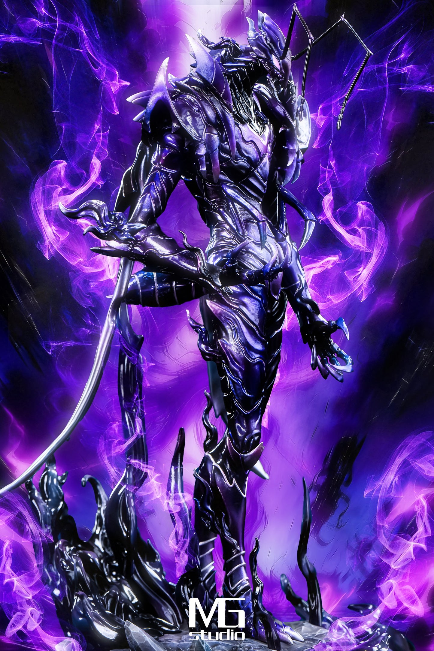 Midnight Blue Estatuilla Solo Leveling | Beru | MG Studio |Tienda Anime | Tico Ofertas