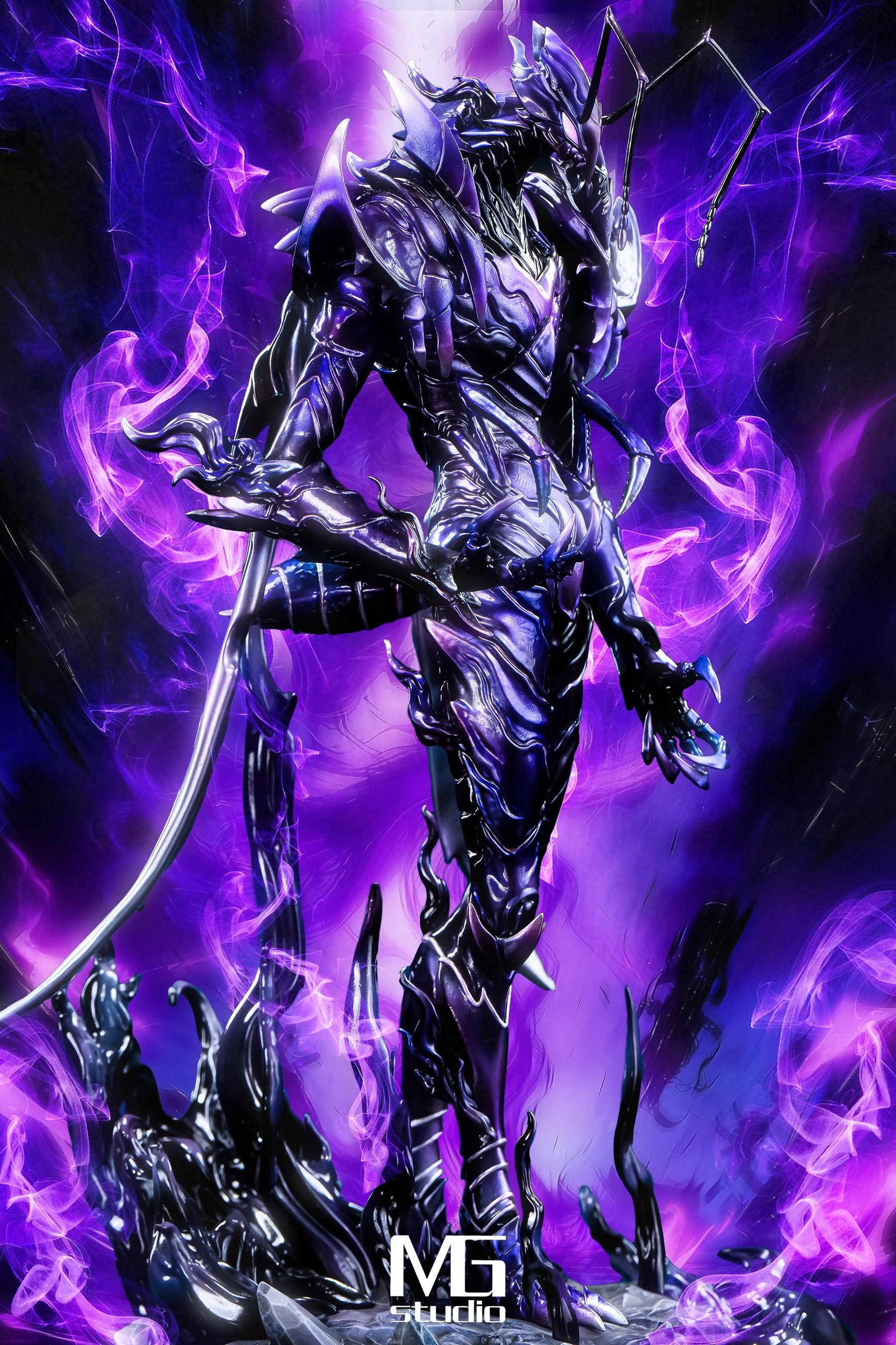 Midnight Blue Estatuilla Solo Leveling | Beru | MG Studio |Tienda Anime | Tico Ofertas