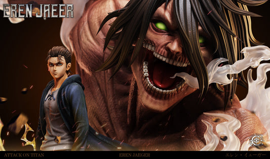 Rosy Brown Estatuilla Attack on Titan | Eren vs. Pieck – The Nine Titans Resonance Series Tienda Anime | Tico Ofertas