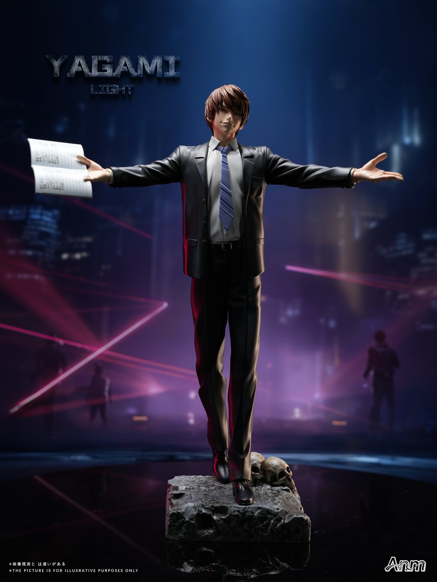Black Estatuilla Death Note | Light Yagami | Anm Studio | Tienda Anime | Tico Ofertas