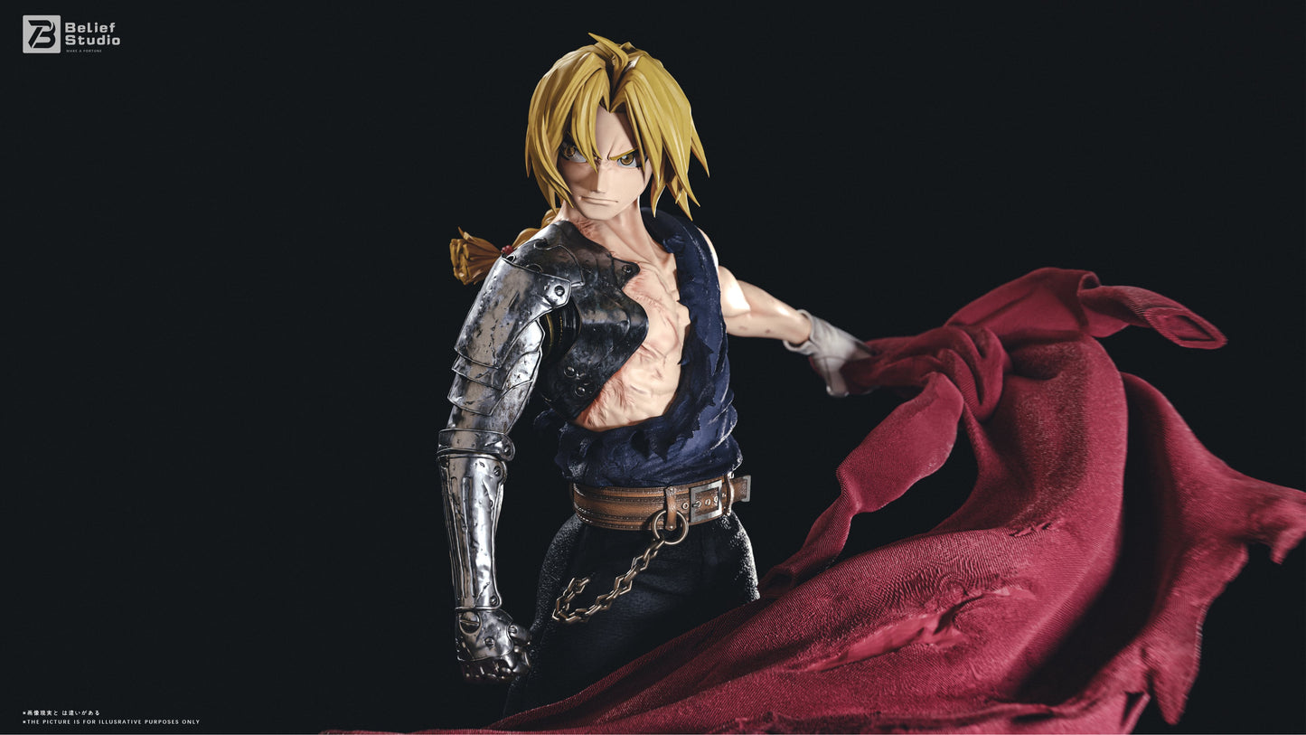 Black Estatuilla  Fullmetal Alchemist | Edward Elric | Belief Studio | Tienda Anime | Tico Ofertas