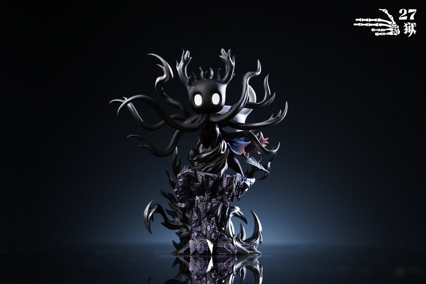 Black Estatuilla  Hollow Knight | The Knight | 27abyss Studio | Tienda Anime | Tico Ofertas