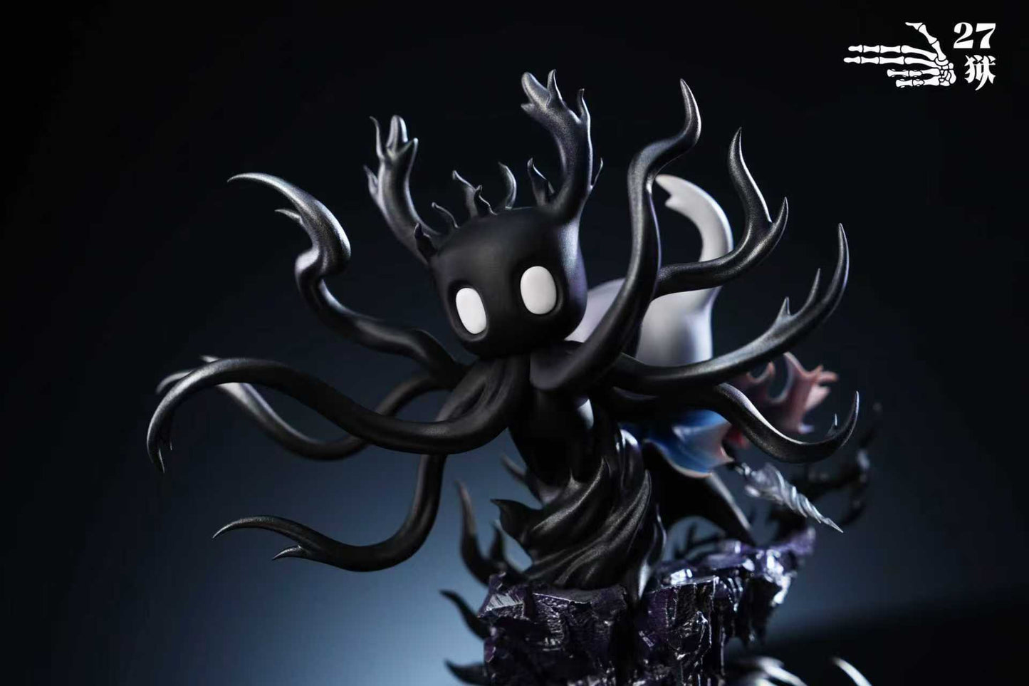 Black Estatuilla  Hollow Knight | The Knight | 27abyss Studio | Tienda Anime | Tico Ofertas