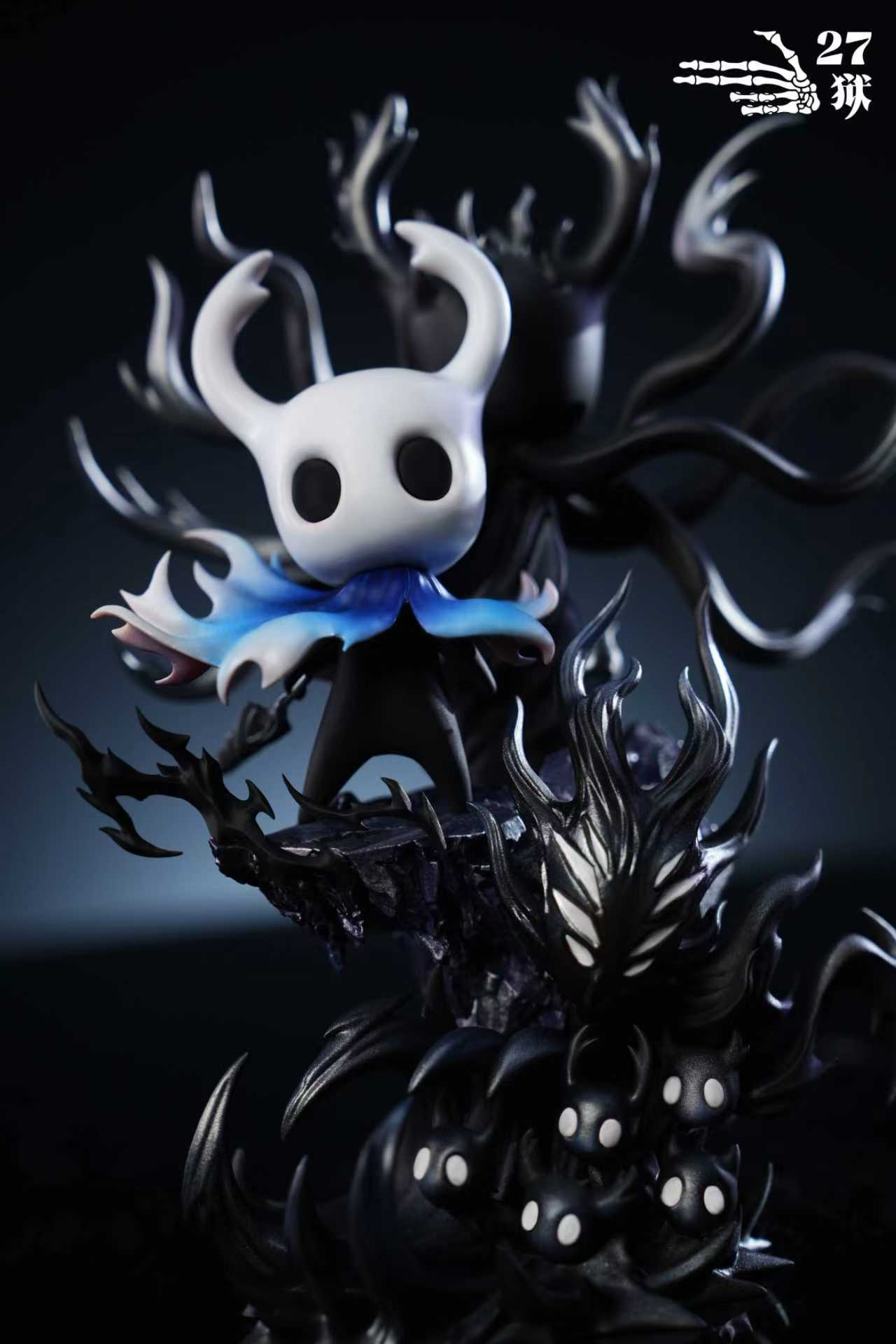 Black Estatuilla  Hollow Knight | The Knight | 27abyss Studio | Tienda Anime | Tico Ofertas