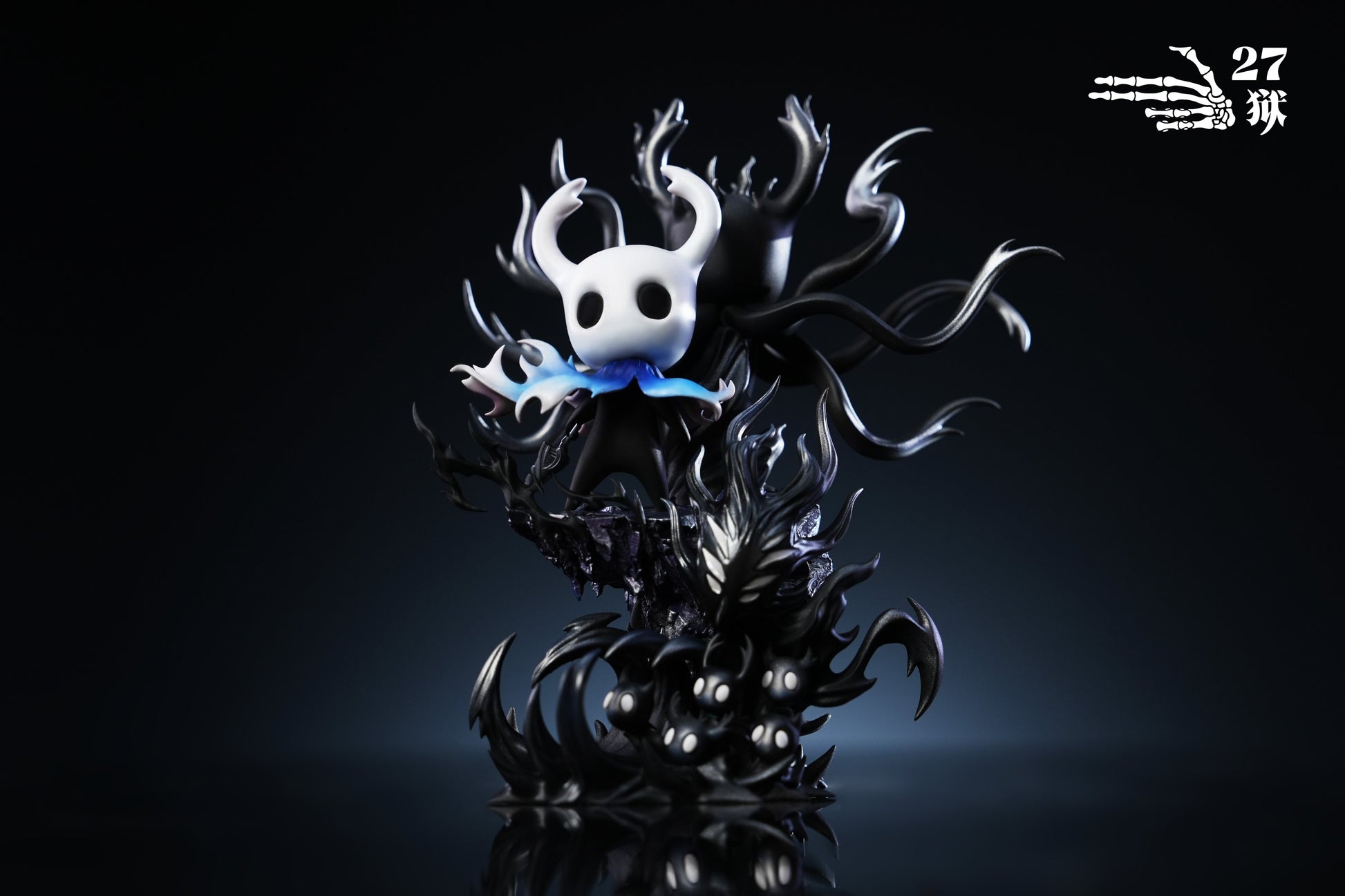Black Estatuilla  Hollow Knight | The Knight | 27abyss Studio | Tienda Anime | Tico Ofertas