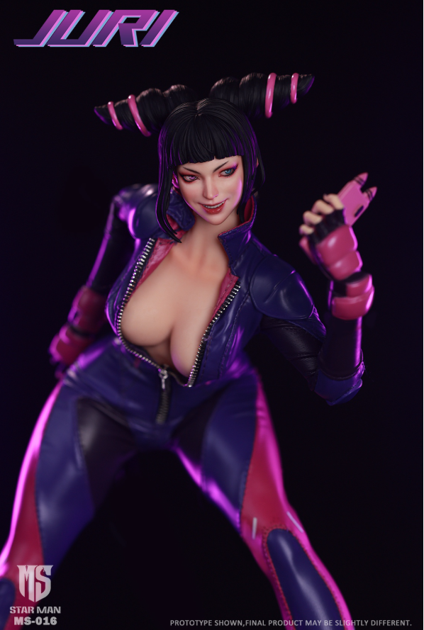 Black Estatuilla Street Fighter | Juri Han | STAR MAN Studio | Tienda Anime | Tico Ofertas