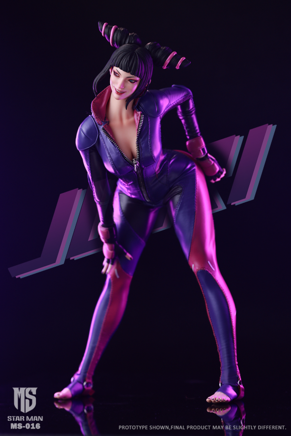 Black Estatuilla Street Fighter | Juri Han | STAR MAN Studio | Tienda Anime | Tico Ofertas