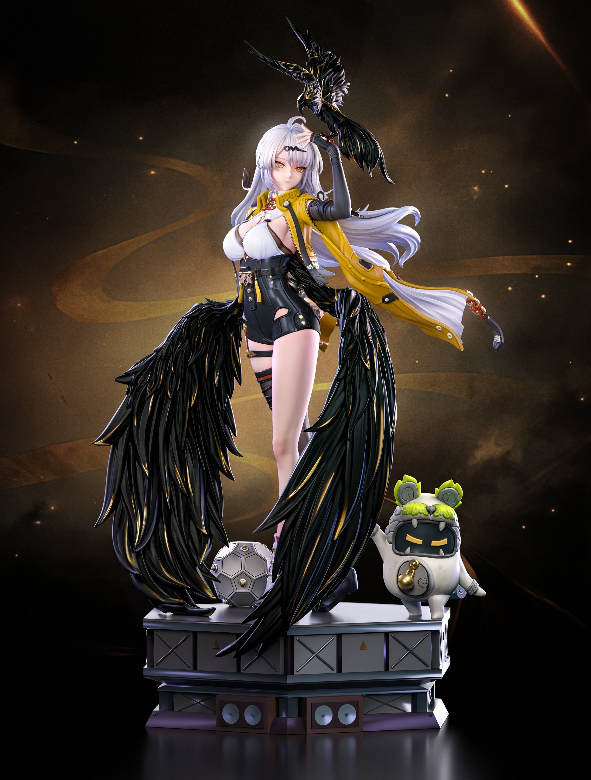 Black Estatuilla  Zenless Zone Zero | Yixuan | Hakimi Studio | Tienda Anime | Tico Ofertas