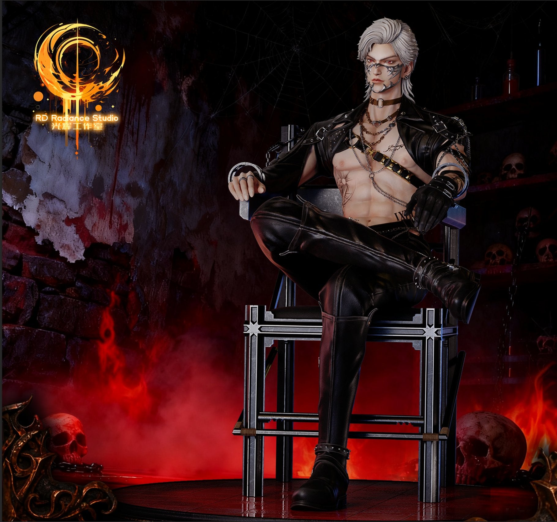 Black Figura Love and Deepspace | Sylus | Radiance Studio | Tienda anime | Tico Ofertas