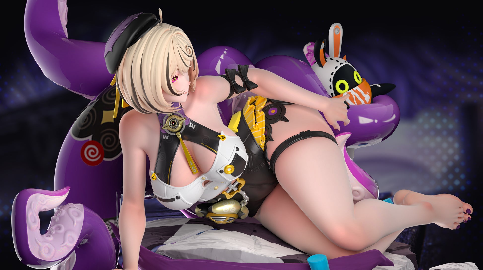 Black Estatuilla Zenless Zone Zero | Yidhari Murphy | Tienda Anime | Tico Ofertas