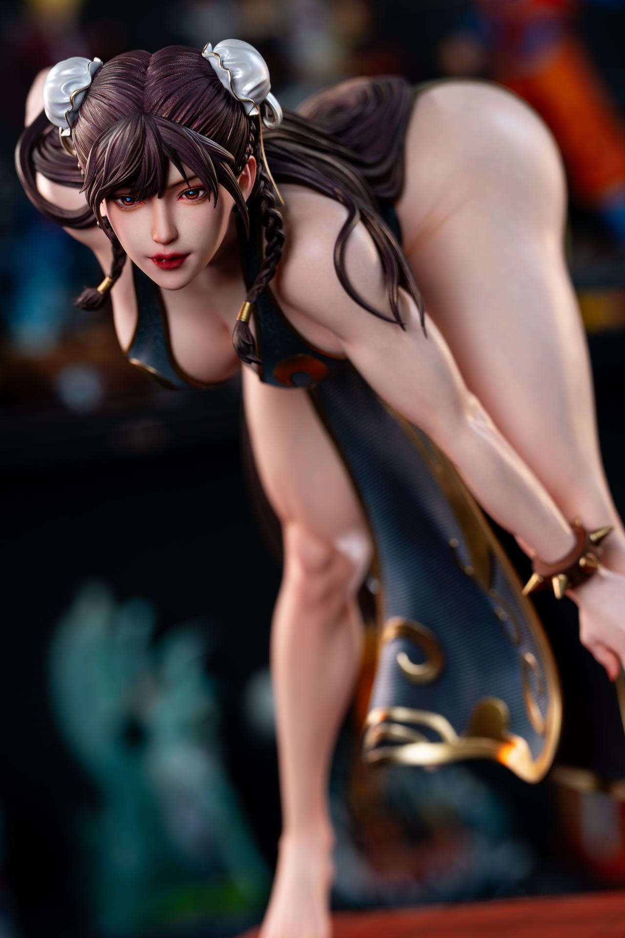 Estatuilla Street Fighter | Chun-Li | LK Studio × Luna Studio | Tienda Anime | Tico Ofertas