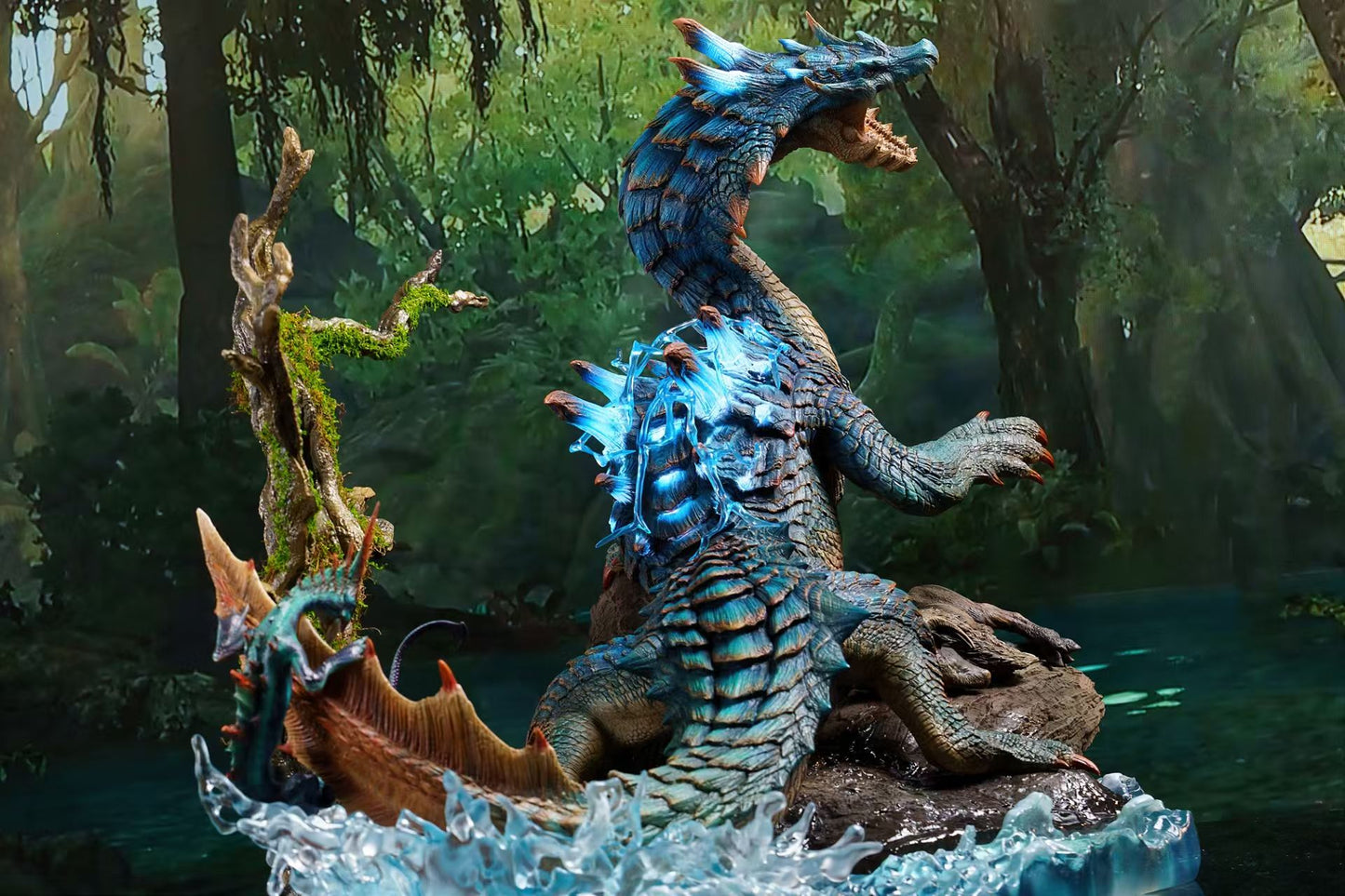 Estatuilla Monster Hunter | Lagiacrus | Dragon Frontier Studio | Tienda Anime | Tico Ofertas